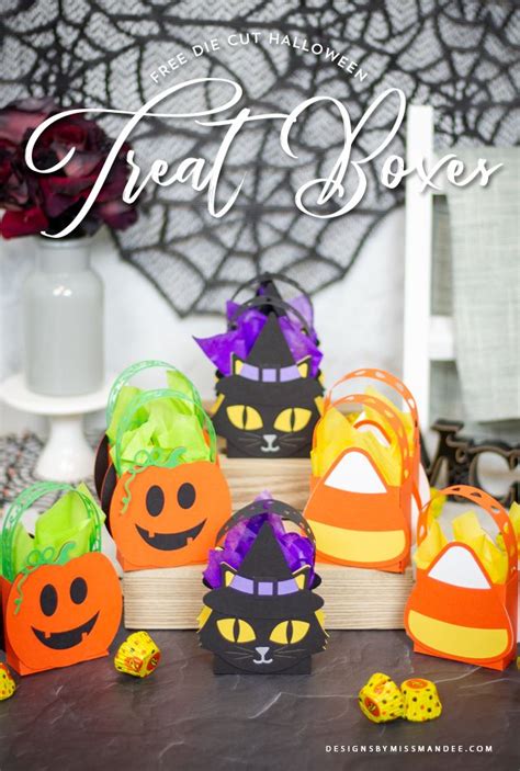Halloween Candy Box Halloween School Treats Halloween Favors