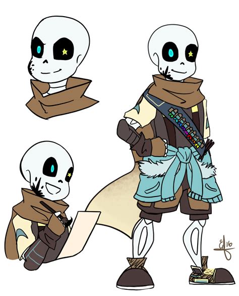 Au comic creators probably are gonna stick to old ink, and series or projects like underverse or the ink sans fangame are too far in development to use this design. Ink Sans by EchoArcher on DeviantArt