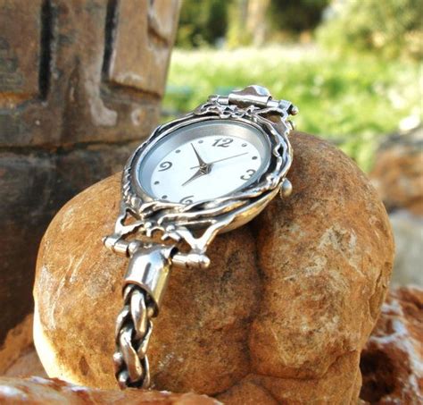 Handcrafted 925 Sterling Silver Watch Unique By Poranswatches Watches