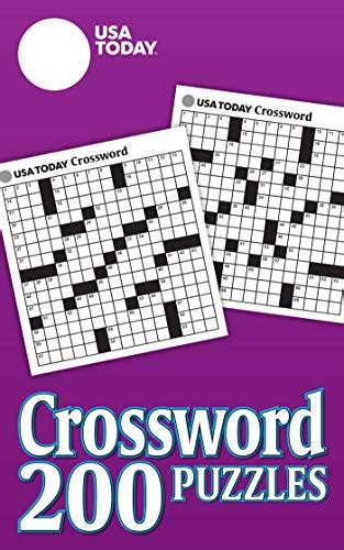 Usa Today Crossword 200 Puzzles From The Nations No 1 Newspaper