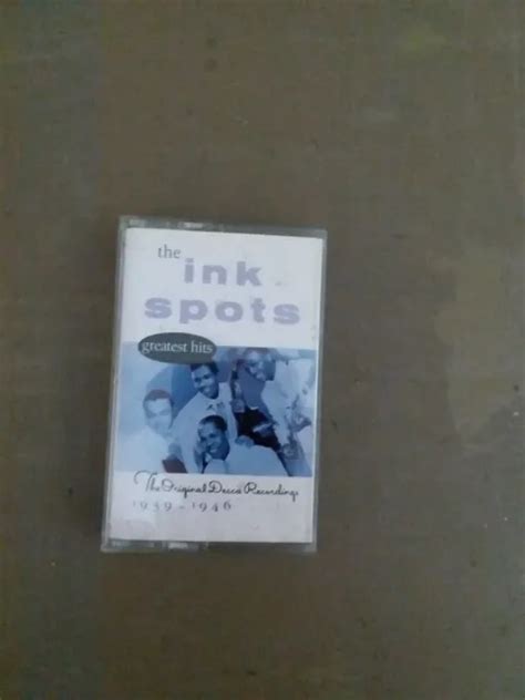 The Ink Spots Cassette Greatest Hits The Original Decca Recordings 1939