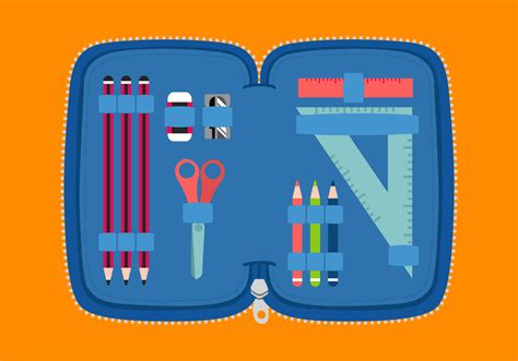 Pencil Case Download Free Vector Art Stock Graphics And Images