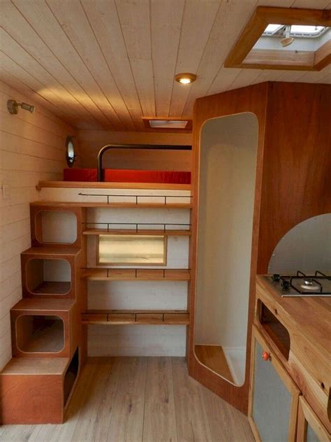 40 Magnificent Comfy Rvs Camper Van Conversion Ideas On A Budget