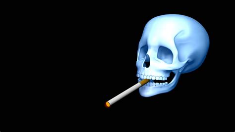 Deadly Smoking Smoking 02 Stock Footage Video 100