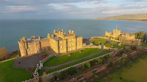 Culzean Castle Drone Scotland