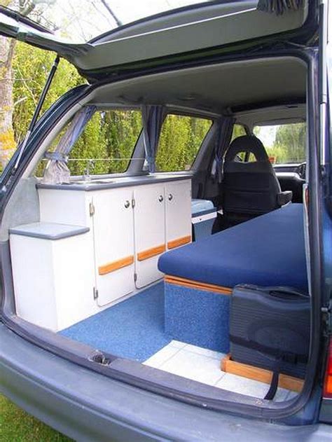 Cool 40 Creative Diy Mini Van Camping Ideas You Should Try
