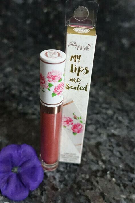 Pretty Vulgar My Lips Are Sealed Liquid Lipstcki Full Size New In Box Select Ebay