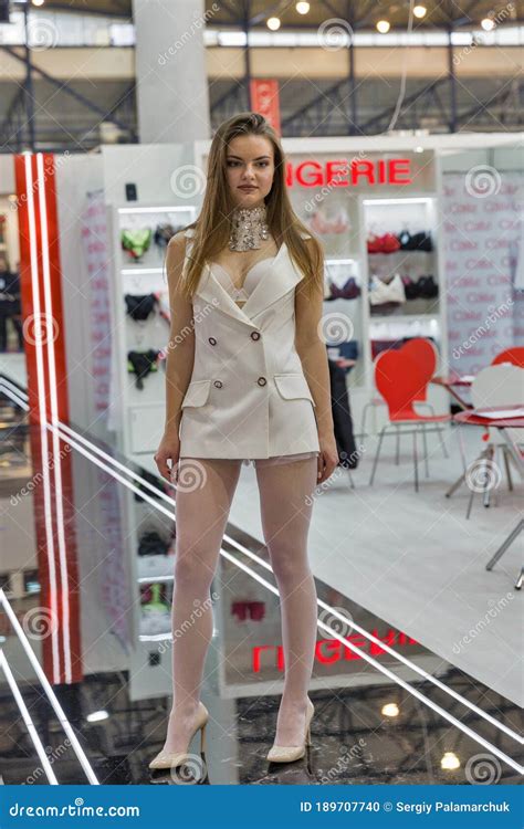 Lingerie Fashion Show At Kyiv Fashion 2018 Ukraine Editorial Image