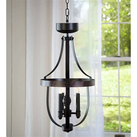 Plow And Hearth 3 Light Candle Style Chandelier Led Chandelier Candle