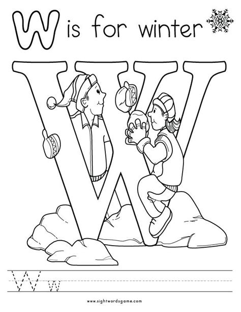 612 x 792 file click the download button to see the full image of letter s coloring pages preschool download, and download it to your computer. Letter-W-Coloring-Page-2 | Letters of the Alphabet ...