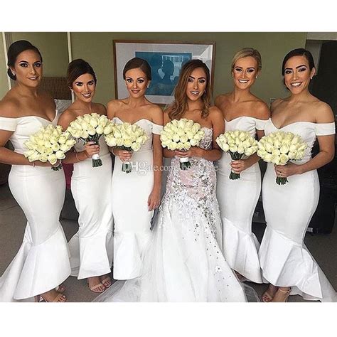 Whether you prefer a modern style or classic touch, our best selling. Long Bridesmaid Dresses 2018 Mermaid Short Sleeve ...