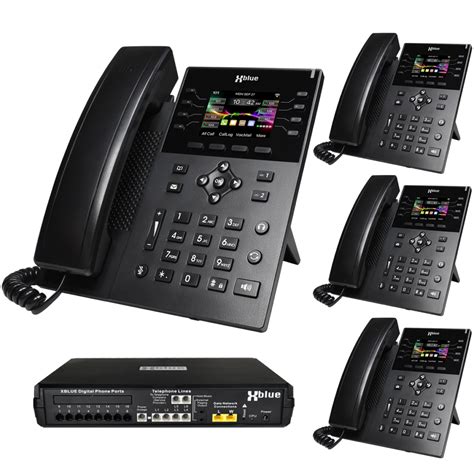 X16 Plus W Voip And 4 Ip8g Phones Xblue