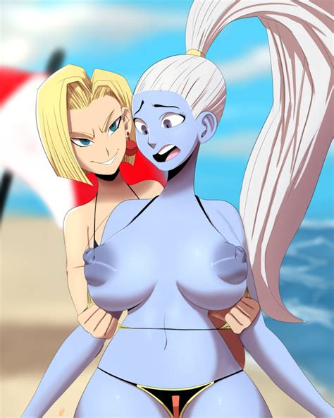 Rule 34 2girls Android 18 Angel Angel Dragon Ball Assisted Exposure