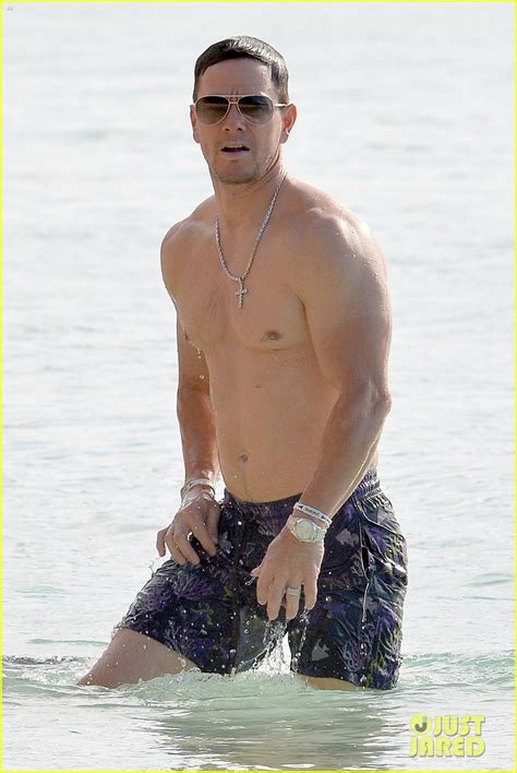 photo mark wahlberg shows off his hot bod with barbados beach dip 05 photo 4407919 just jared