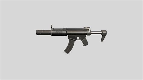 Smg Suppressed Fortnite Fan Art 3d Model By Tungthach1705 Dbb518c