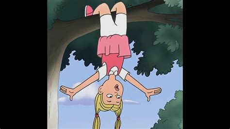 upside down girl right side up recess youtube