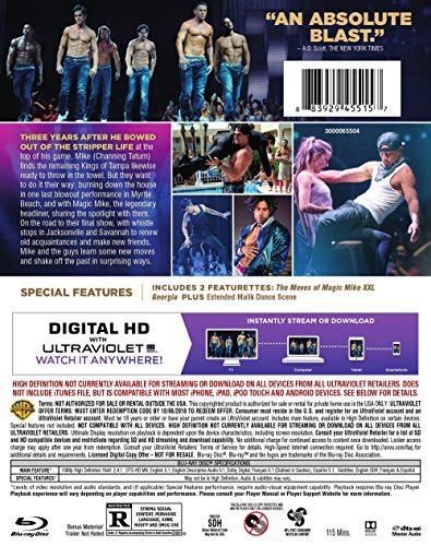 Magic Mike Xxl Blu Ray Dvd Ultraviolet Video Store Online