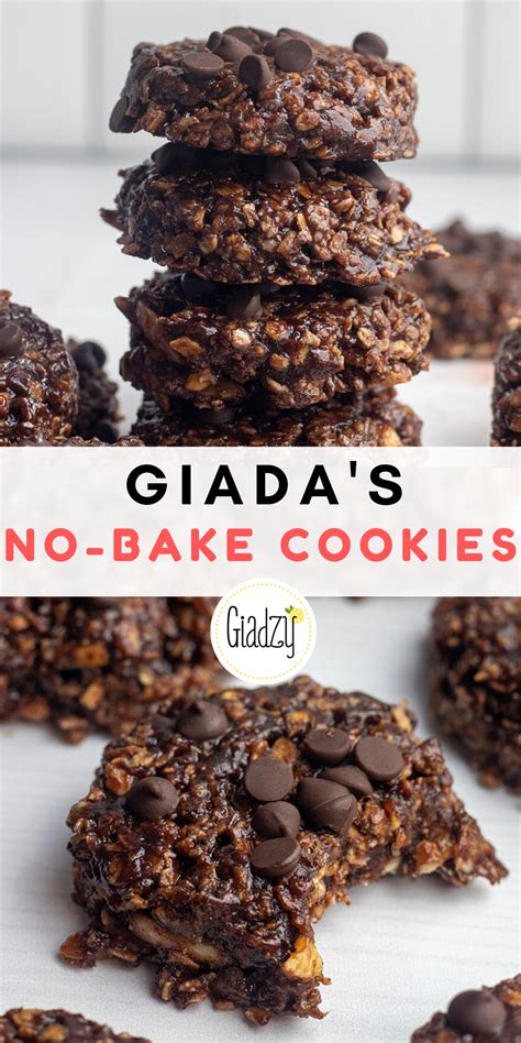 Cocoa nibs, kosher salt, unsweetened almond milk, chocolate bar and 1 more. No-Bake Chocolate Almond Butter Cookies - Giadzy | Recipe in 2020 | Desserts, Almond butter ...