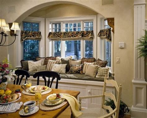 French Country Window Treatments And Window Seats French Country