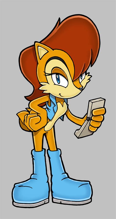Sally Acorn Sally Acorn Hedgehog Drawing Sonic Fan Art