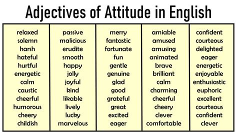 Altitude Adjectives In English Pdf Archives Engdic