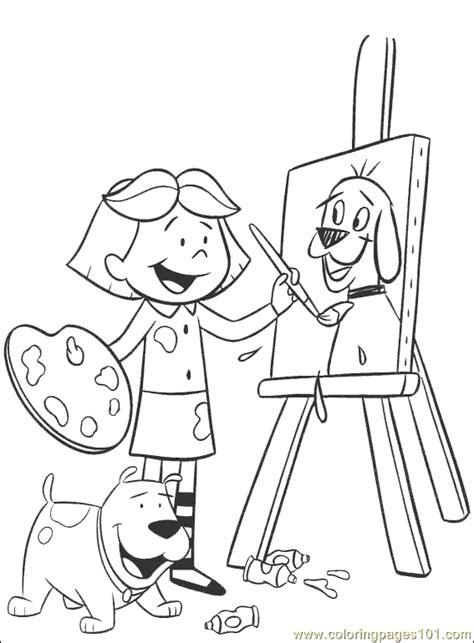 perrito clifford  coloring page  clifford  big red dog coloring pages