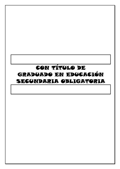Cuaderno De Orientación 4º Eso By Inmaculada García Issuu
