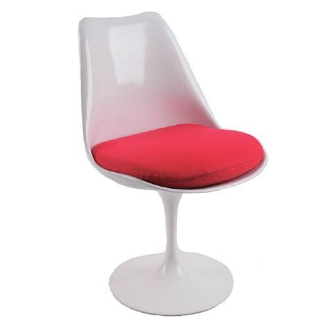 Knoll Saarinen Tulip Side Chair With Seat Pad Side Chairs Dining
