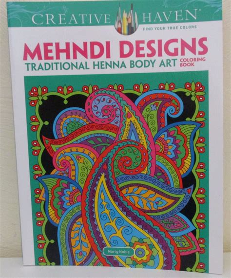 Mehndi Designs Coloring Book