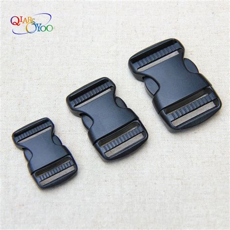 4pcs Plastic Pack Bag Side Quick Release Buckles Clip 20 51mm Band