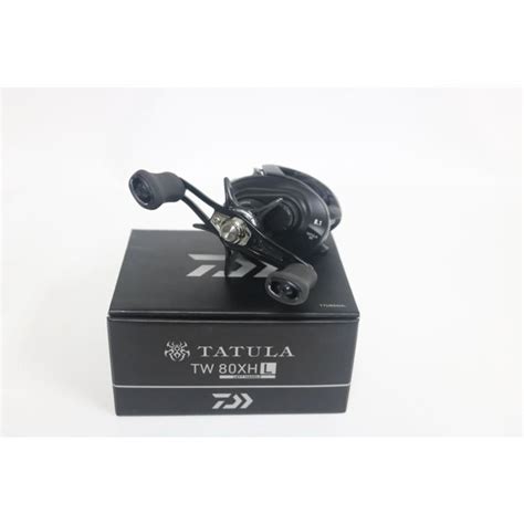 Daiwa Tatula TW 80 TTU80XHL Used Casting Reel Mint Condition