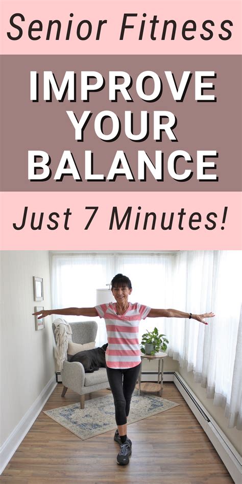 7 Minute Balance Practice For Seniors Improve Balance Exercises