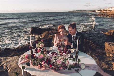 If you are looking to veer away from a traditional san diego beach elopement, you should consider. Rosy Sunset Cliffs Elopement Inspiration Session in San ...