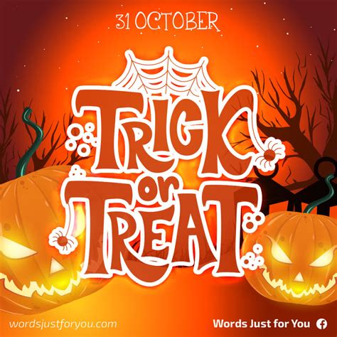 Happy Halloween Card Trick Or Treat 31 October 5288