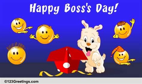 Smiles On Bosss Day Free Happy Bosss Day Ecards Greeting Cards