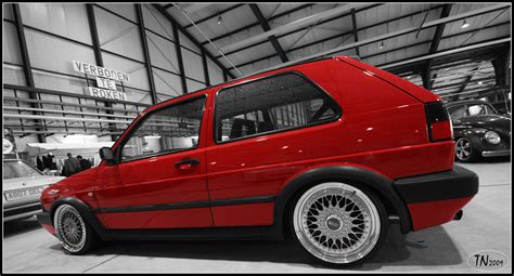Vw Golf Mk2 Red With Bbs Rims Nice Golf Mk2 With Bbs Rs Wh Flickr