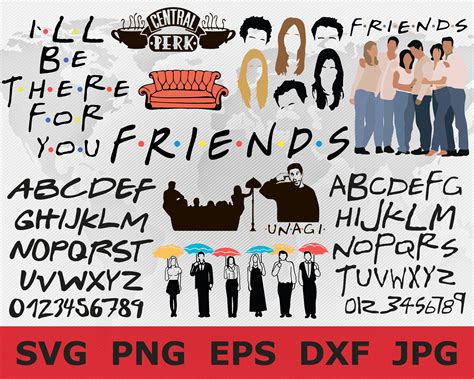 Free 60 Friends Show Svg Svg Png Eps Dxf File