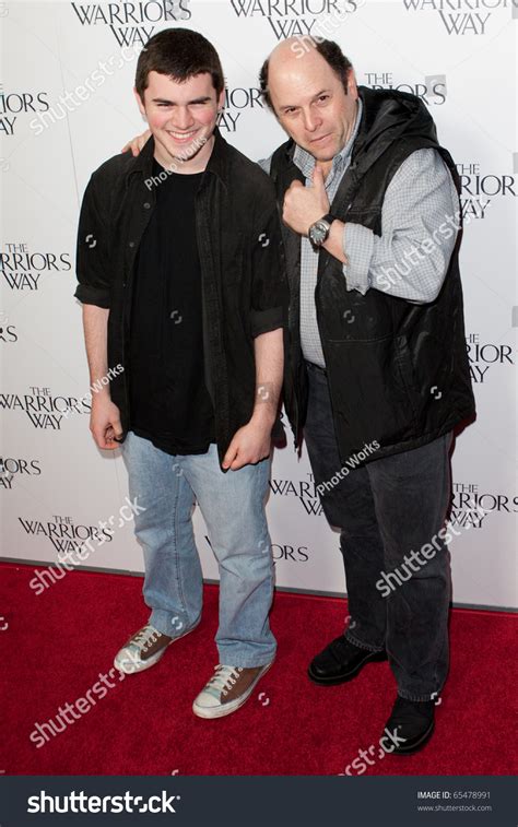 Los Angeles November 19 Jason Alexander And Son Noah Attend The