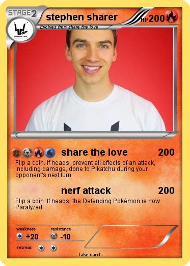 Последние твиты от stephen sharer (@stephensharer). Pokémon stephen sharer - share the love - My Pokemon Card