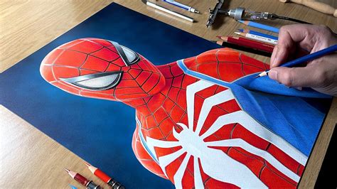 Drawing Spider Man 20 Time Lapse Artology Youtube
