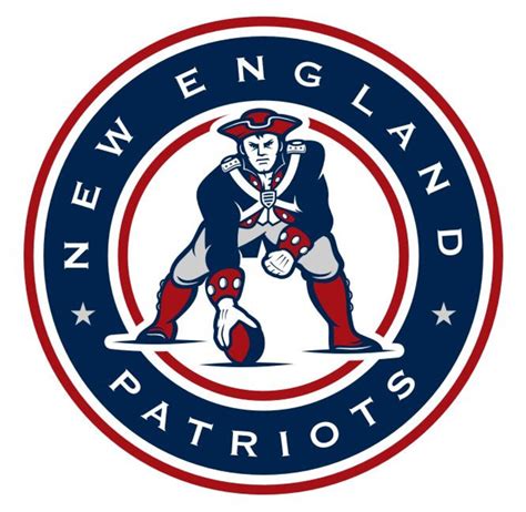 New England Patriots Circle Logo Customizable Patriots Logo Etsy