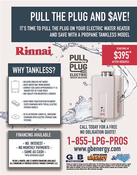 Rebates On ProPAne Tankless Water Heaters
