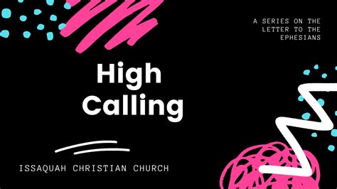 High Calling Faithlife Sermons