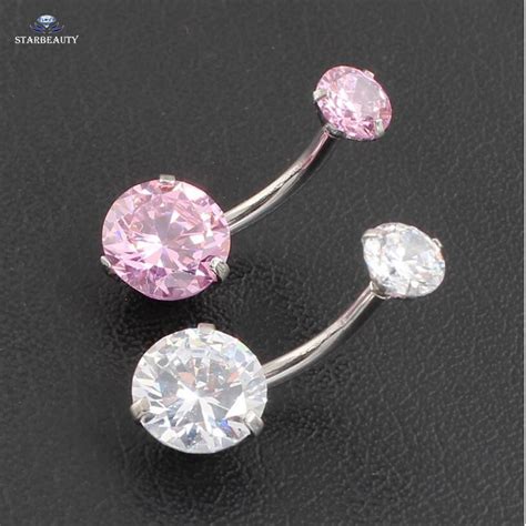 High Quality 14g Beautiful Navel Piercing Sex Body Jewelry Stainless
