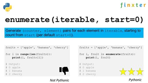 Python Enumerate A Simple Illustrated Guide With Video Be On The