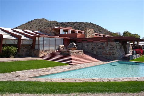 Taliesen West Scottsdale Az Frank Lloyd Wright Architect Frank