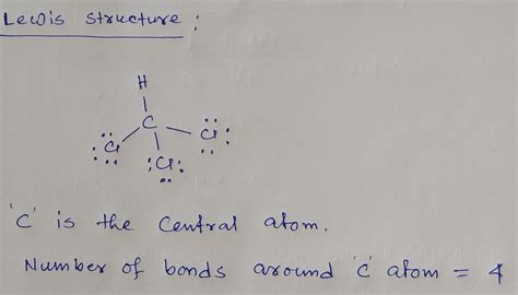 Solved When Drawing The Lewis Structure Of The HCCl Molecule The Course Hero
