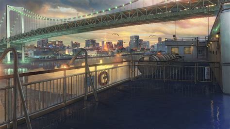 Tenki No Ko Japan 4k Anime Weathering With You Rain City Hd Wallpaper