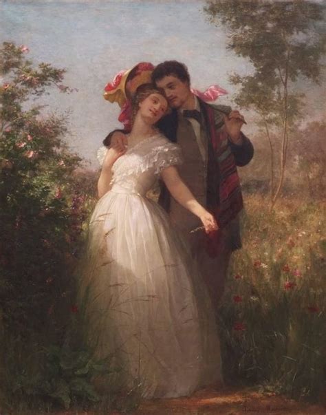 Jean Étienne Maisiat Painting 19th Century Romantic Portrait At 1stdibs