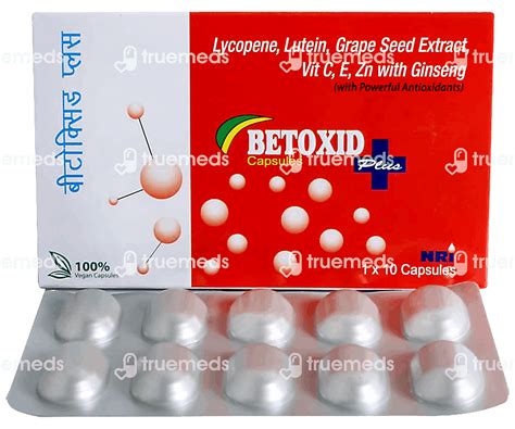Betoxid Plus Capsule 10 Uses Side Effects Dosage Price Truemeds